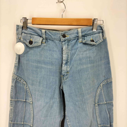 90s BRANDED LION ステッチデザイン ベルボトム メンズ 33