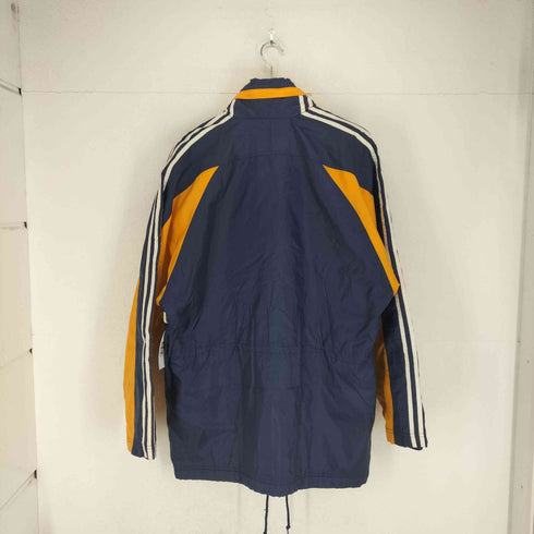 アディダス adidas 90S ロゴパッチ バイカラー スリーストライプス ジャケット メンズ import:M
