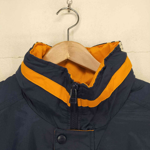 アディダス adidas 90S ロゴパッチ バイカラー スリーストライプス ジャケット メンズ import:M