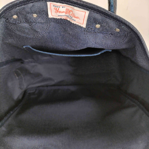 ヤングアンドオルセン YOUNG&OLSEN The DRYGOODS STORE 切替 レザートートバッグ レディース