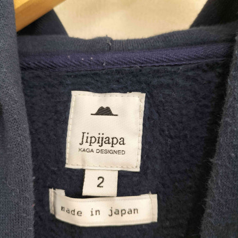 jipijapa デザインポケット ジップアップ パーカー レディース JPN:2