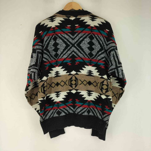 ロンドンフォグ LONDON FOG 90S MADE IN USA ネイティブ柄 アクリルニット メンズ JPN:L