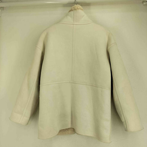 ユナイテッドアローズグリーンレーベルリラクシング UNITED ARROWS green label relaxing 2WAY ボア フェイク ムートン ブルゾン レディース