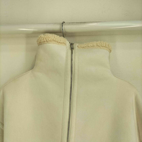ユナイテッドアローズグリーンレーベルリラクシング UNITED ARROWS green label relaxing 2WAY ボア フェイク ムートン ブルゾン レディース