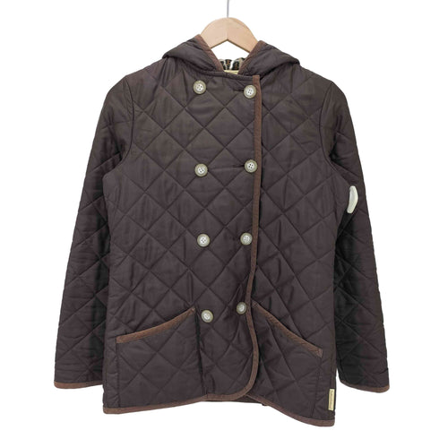 トラディショナルウェザーウェア Traditional Weatherwear 裏地ヒョウ柄 キルティングジャケット レディース JPN:34