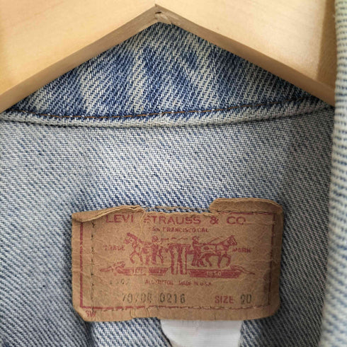 リーバイス Levis 80-90s USA製 デニムジャケット レディース 20