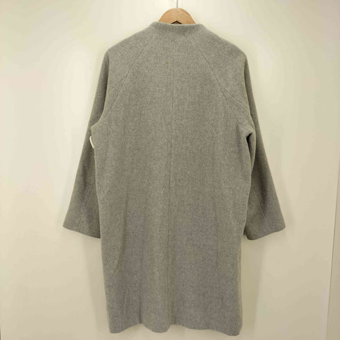 ノンブルアンペール NOMBRE IMPAIR ノーカラー ウールロングコート レディース FREE