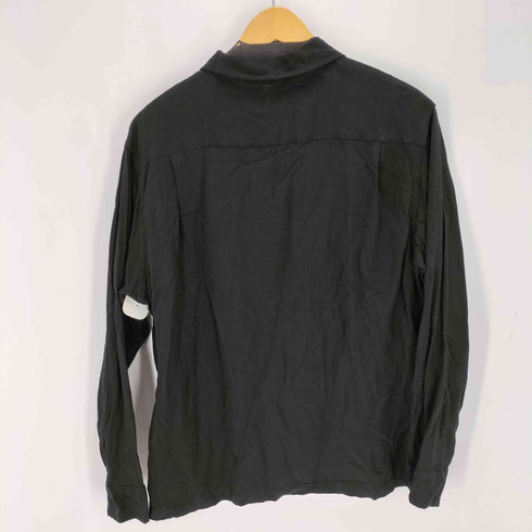 タウンクラフト TOWNCRAFT 復刻タグ DELUXE オープンカラーL/S レーヨンシャツ メンズ 38-40