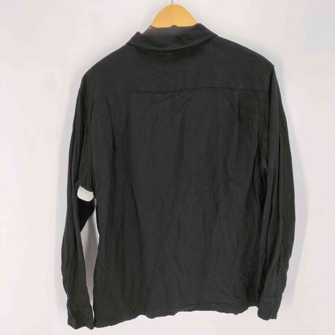 タウンクラフト TOWNCRAFT 復刻タグ DELUXE オープンカラーL/S レーヨンシャツ メンズ 38-40