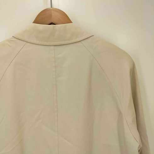 アクアスキュータム AQUASCUTUM 裏地チェック 比翼ステンカラーコート レディース JPN:9号