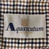 アクアスキュータム AQUASCUTUM 裏地チェック 比翼ステンカラーコート レディース JPN:9号