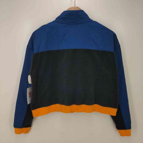 ナイキ NIKE クロップド丈 ハーフジップ フリース プルオーバー レディース JPN:M