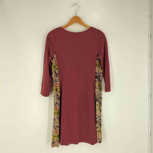 ホコモモラ Jocomomola 花柄 切替 ワンピース レディース JPN:40