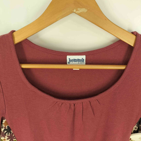 ホコモモラ Jocomomola 花柄 切替 ワンピース レディース JPN:40