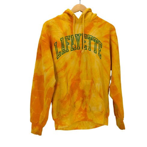 ラファイエット Lafayette タイダイ 抜染 ロゴ プリント フーディー パーカー メンズ import:M