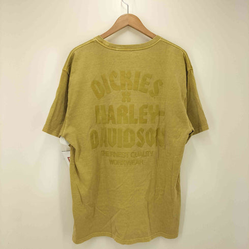 ハーレーダビッドソン HARLEY-DAVIDSON ヘビーウェイト ピグメントダイ 半袖Tシャツ メンズ JPN:L
