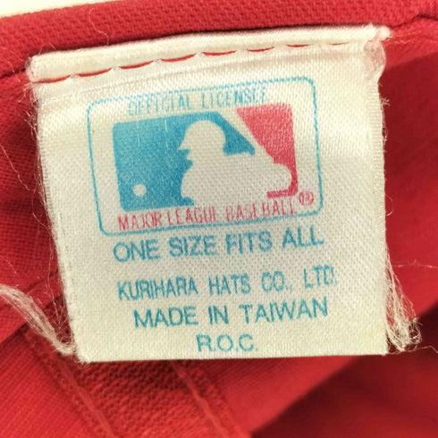 エムエルビー MLB 台湾製 6パネル つば裏緑 ベースボールキャップ メンズ