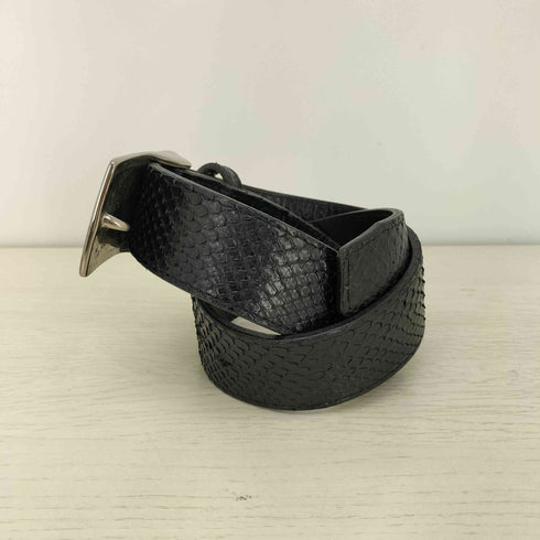 フーガ FUGA python leather belt パイソンレザーベルト メンズ