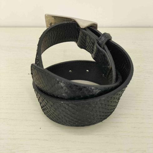 フーガ FUGA python leather belt パイソンレザーベルト メンズ