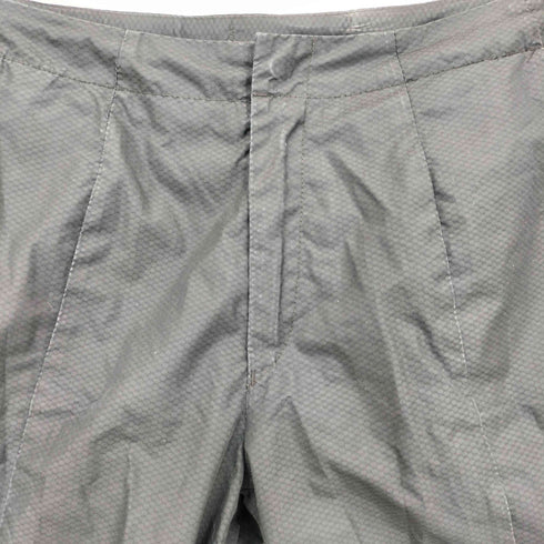 ナイキ NIKE 00s CLIMA FIT 裏地メッシュ ベンチレーション 裾ドローコード スウッシュロゴ ウインドブレーカー トラックパンツ Y2K メンズ JPN:M