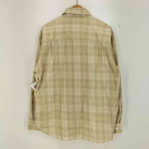 ジャーナルスタンダードレリューム JOURNAL STANDARD relume relume CALIFORNIA コーデュロイ チェックプリントシャツ プリネル メンズ JPN:L