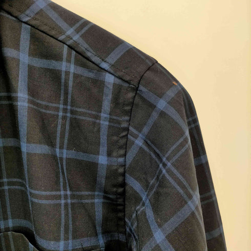 モンベル mont bell メリノウール ライト ロングスリーブ シャツ チェック メンズ JPN:XL
