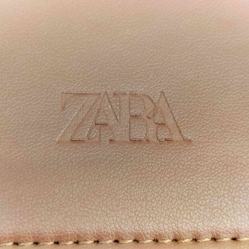ザラ ZARA 2WAY ステッチ入り バケット バッグ レディース