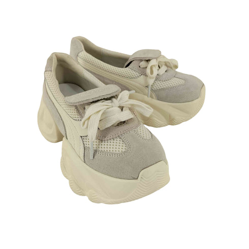 FASHION 厚底 スニーカー レディース JPN:22