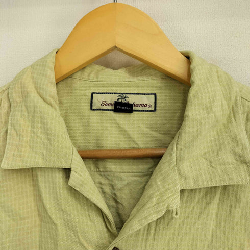 トミーバハマ Tommy Bahama 90-00S シルク100 開襟 半袖 アロハシャツ メンズ import:M