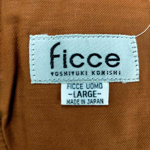 フィッチェ ficce 90S 太畝 2タックバギー コーデュロイ コーズパンツ メンズ JPN:L