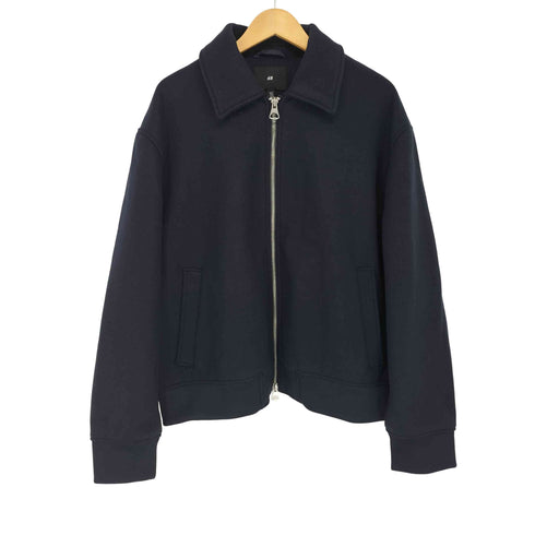 エイチアンドエム H&M メルトンジップアップジャケット メンズ import:XL