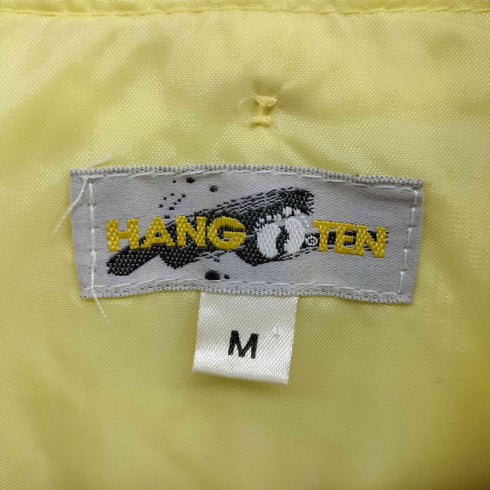 ハンテン HANG TEN ロゴ刺繍 マルチポケット ナイロン フーデッド ジャケット メンズ import:M