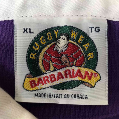 バーバリアン BARBARIAN ボーダーラガーシャツ メンズ JPN:XL