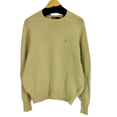 ポロバイラルフローレン Polo by RALPH LAUREN 90S ポニー刺繍 長袖ニット メンズ import:M