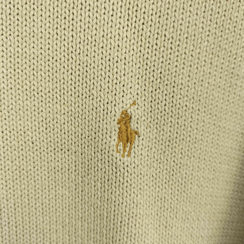 ポロバイラルフローレン Polo by RALPH LAUREN 90S ポニー刺繍 長袖ニット メンズ import:M