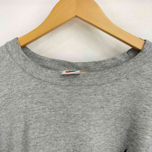 ナイキ NIKE 90S USA製 銀タグ ロゴ刺繍 スウェット メンズ import:XL