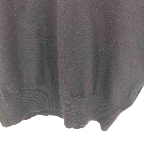 ローブドシャンブルコムデギャルソン robe de chambre COMME des GARCONS 90-00s ウールニット クルーネック半袖Tシャツ セーター レディース