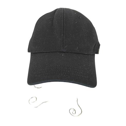 バザール VARZAR Stud logo over fit ball cap レディース FREE