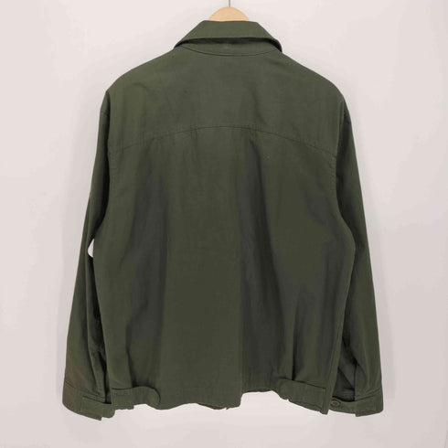 ティンバーランド Timberland EARTHKEEPERS 袖 ロゴ刺繍 ワーク ジャケット メンズ import:L