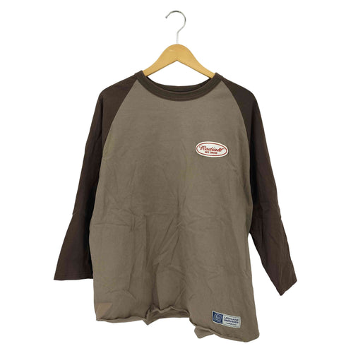 ラディアル RADIALL OVAL CREW NECK RAGLAN SHIRT 3Q/2 オーバルクルーネック ラグランスリーブ Tシャツ カットソー メンズ L