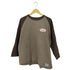 ラディアル RADIALL OVAL CREW NECK RAGLAN SHIRT 3Q/2 オーバルクルーネック ラグランスリーブ Tシャツ カットソー メンズ L