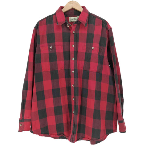 セントジョンズベイ STJOHNS BAY チェック柄 2ポケット シャツ メンズ import:XL