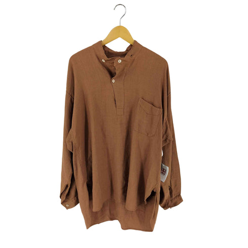 THE CIRCA BRAND S1106 シルク混リネンシャツ メンズ 16 1/2