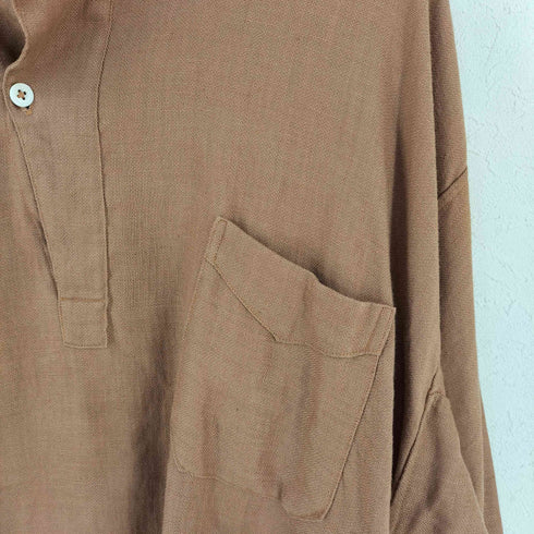 THE CIRCA BRAND S1106 シルク混リネンシャツ メンズ 16 1/2