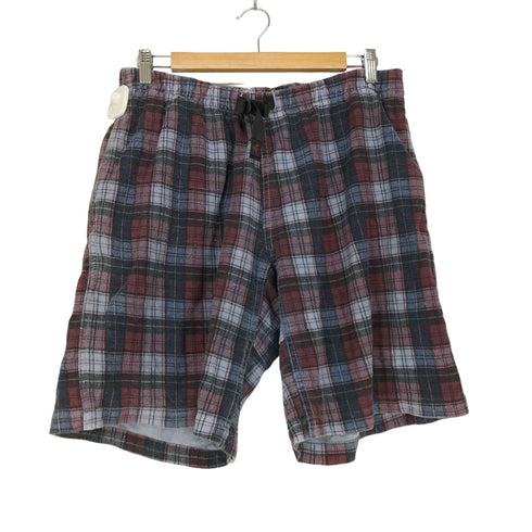 グラミチ GRAMICCI USA製 チェック柄 ショーツパンツ メンズ JPN:L