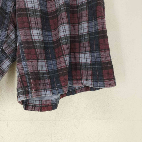 グラミチ GRAMICCI USA製 チェック柄 ショーツパンツ メンズ JPN:L