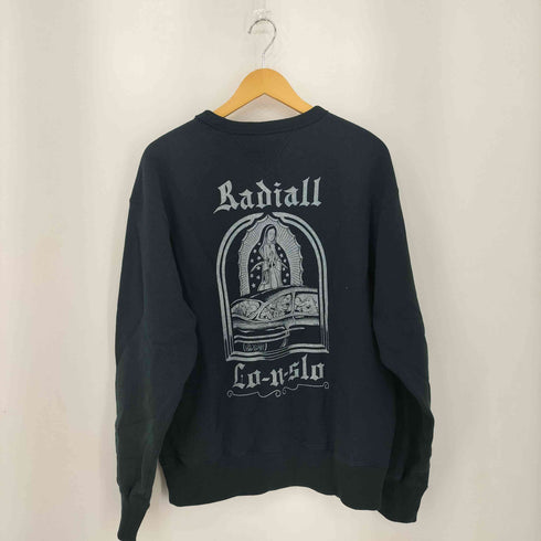 ラディアル RADIALL LOOPWHEEL CREW NECK SWEATSHIRT L/S ループウィール クルーネック スウェットトレーナー メンズ M