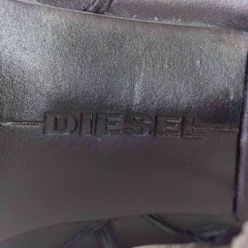 ディーゼル DIESEL vesuvia レザー ロングヒールブーツ レディース JPN:24