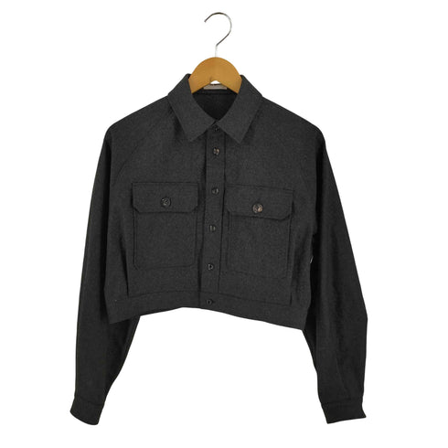 ザリラクス THE RERACS 2/54 COLLEGE FLANNEL CPO SUPER SHORT BLOUSE レディース JPN:38