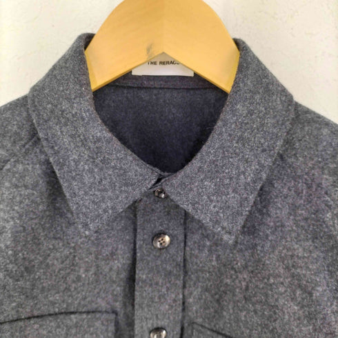 ザリラクス THE RERACS 2/54 COLLEGE FLANNEL CPO SUPER SHORT BLOUSE レディース JPN:38